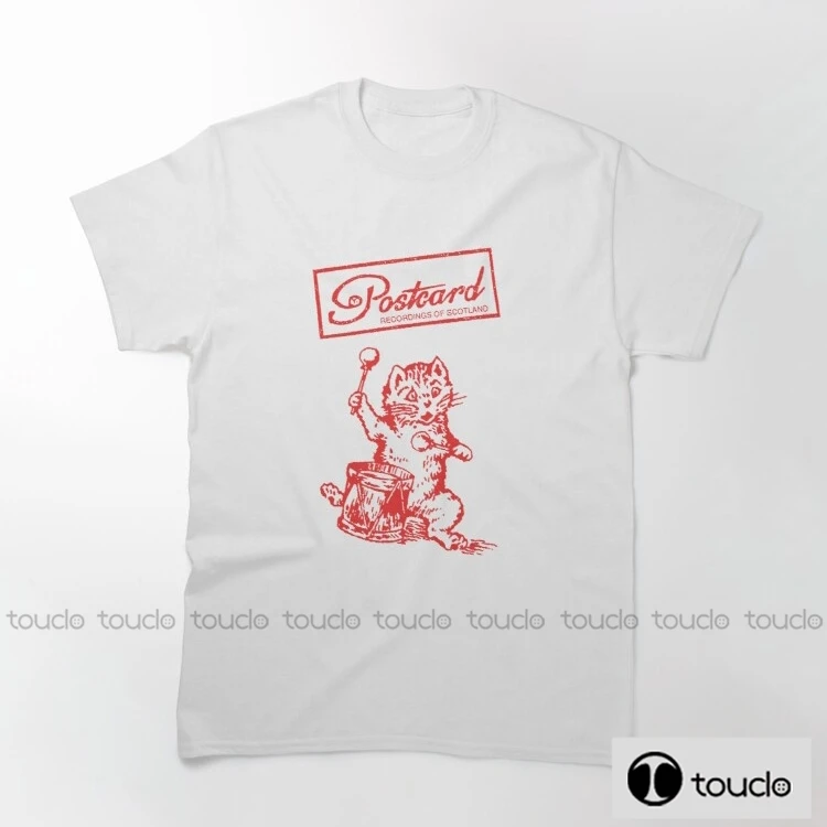 New Postcard Recordings Shirt Sticker Mask Men'S Graphic Tees - Cool Novelty Design Graphic T-Shirts For Guys Unisex