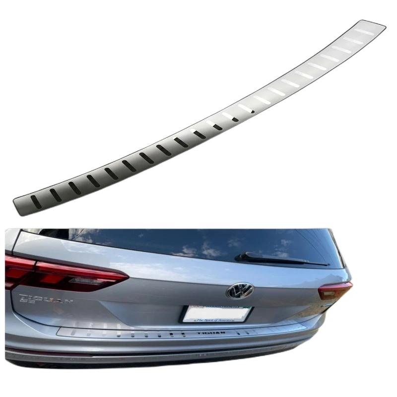 Автомобильные аксессуары для Volkswagen Tiguan Mk2 2017 2018 2019 2020 2021 протектор порога заднего