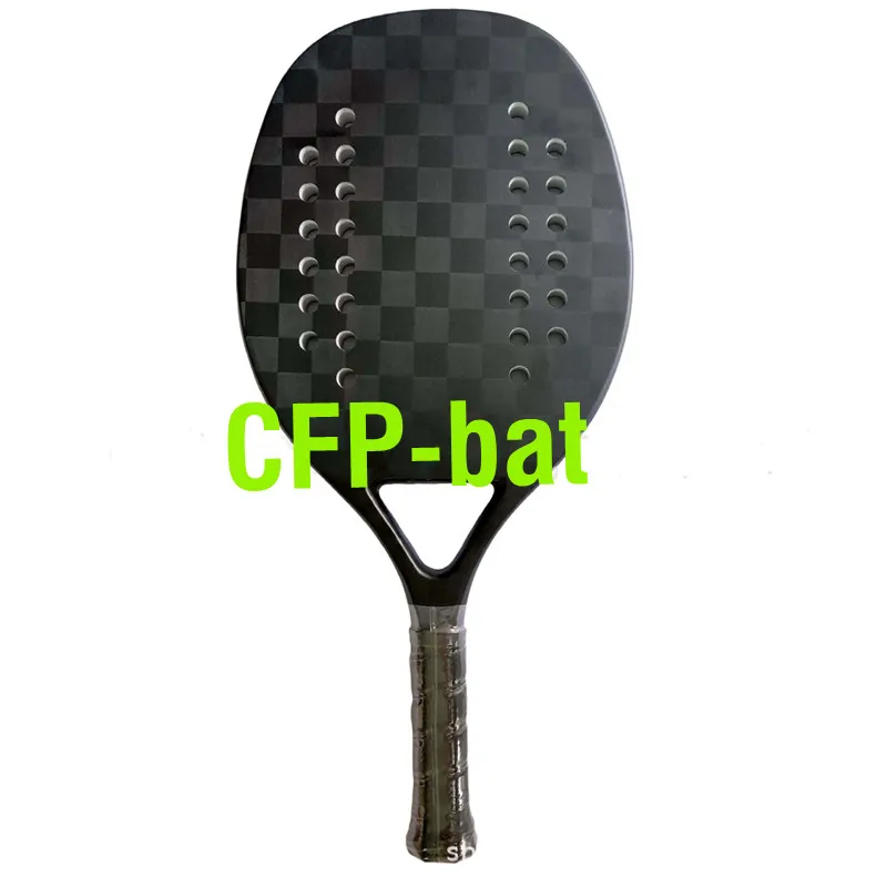 [CFP-bat] Real Carbon Beach Tennis Racket Paddle EVA Core Foam 28 holes 3K 12K 18K Surface Carbon Unlimited venue for everyone