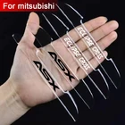 Противоударная полоса для двери автомобиля mitsubishi Mirage g4 eclipse asx outlander 1 2 3 xpander lancer c x 7 8 9, автомобильные аксессуары, 4 шт.