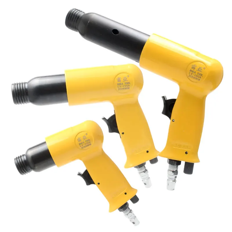 Strong impact gas shovel chisel rust removal welding burr brake pad repair tool building construction pneumatic