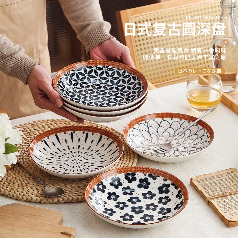 

Dinner Plate Christmas Tableware Dishes Plates for Food Meal Tray Luxury Table Plates Dining Tables Dish Kitchen Set Cooking Bar