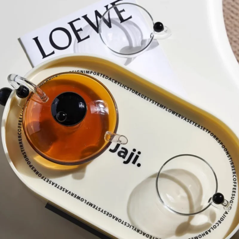 Роскошный стеклянный чайный сервиз O.RoseLif в скандинавском стиле набор