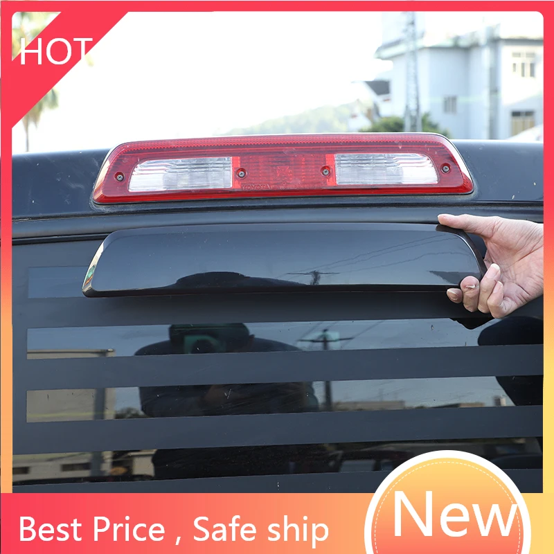 

For Toyota Tundra 2007-2021 Car styling ABS Transparent Gray Car Rear Light Frame Trim High-position Brake Light Car Accessories