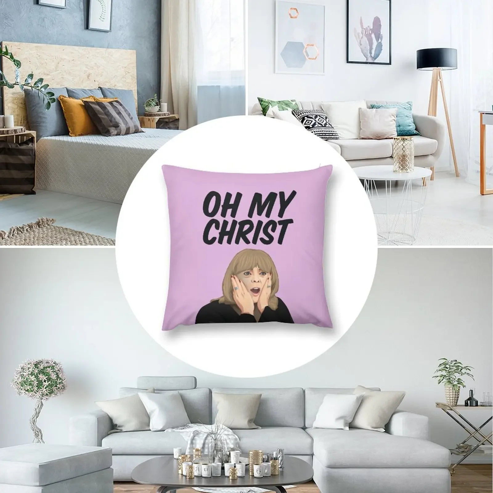 Пам О Мой Христос! Подарочная подушка Gavin and Stacey подушки для дивана роскошный