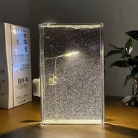 Ночник снежный фонарь #1