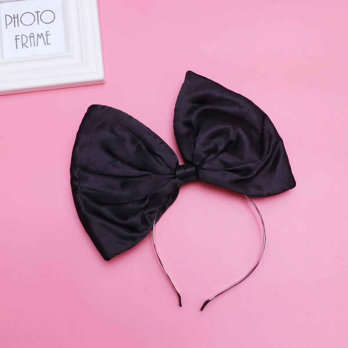 

Аксессуары для волос для выпускного, Хэллоуина, Женская ободок для волос, большая повязка на голову, бант, бант, ободок с большим бантом