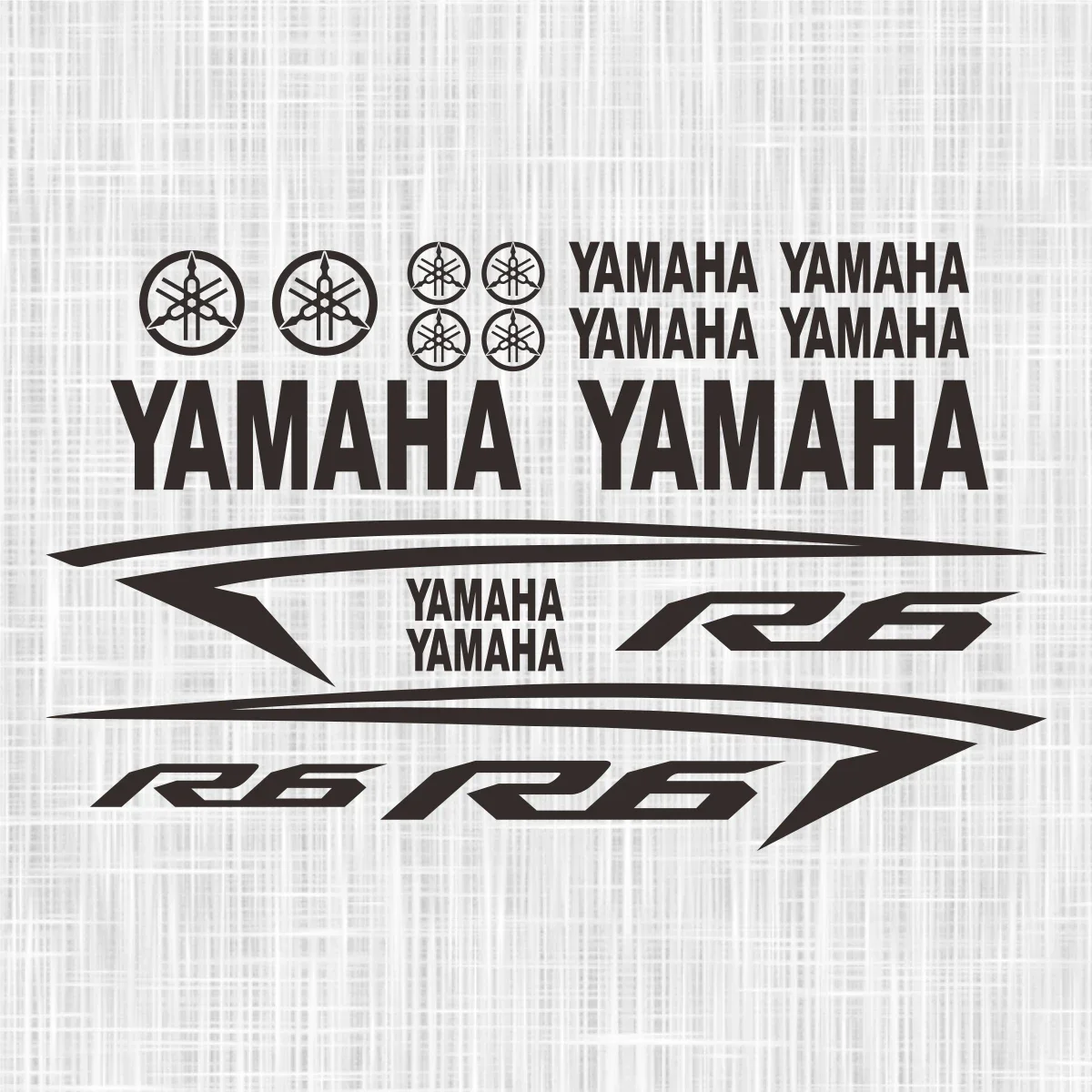 

Наклейка Yamaha R1 R3 R6 с логотипом наклейки на мотоцикл