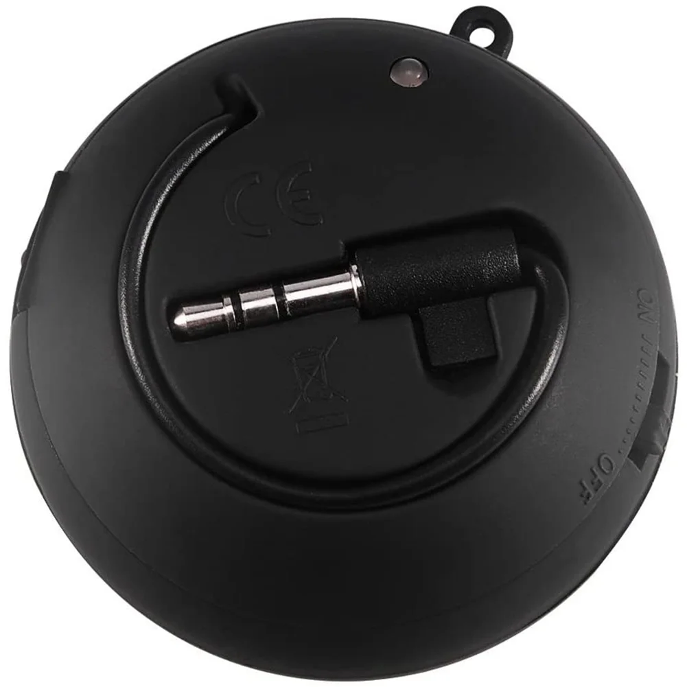 Портативный дорожный мини-динамик с аудиокабелем 3 5 мм низкое напряжение