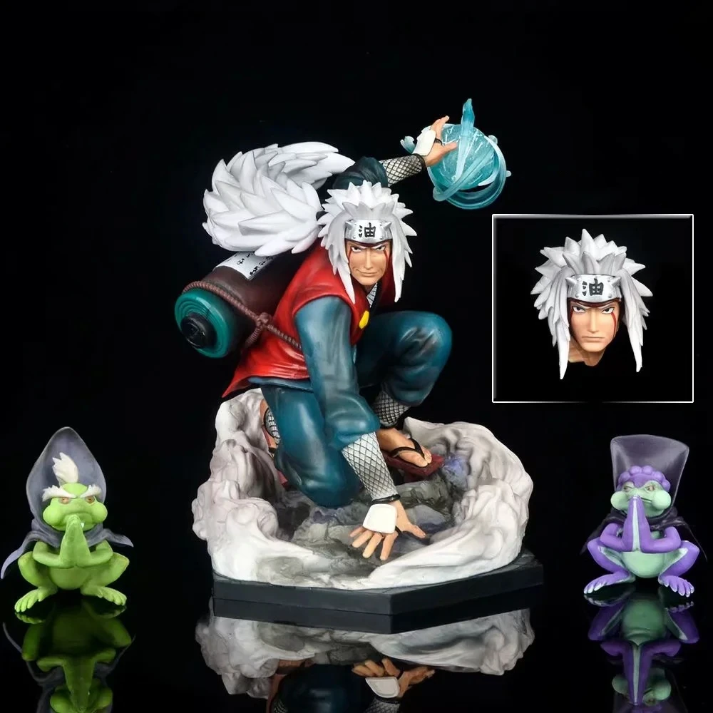 

Anime Naruto Shippuden Jiraiya Gama-Bunta Battle Ver. GK PVC Action Figure Game Statue Collection Model Kids Toys Doll Gifts