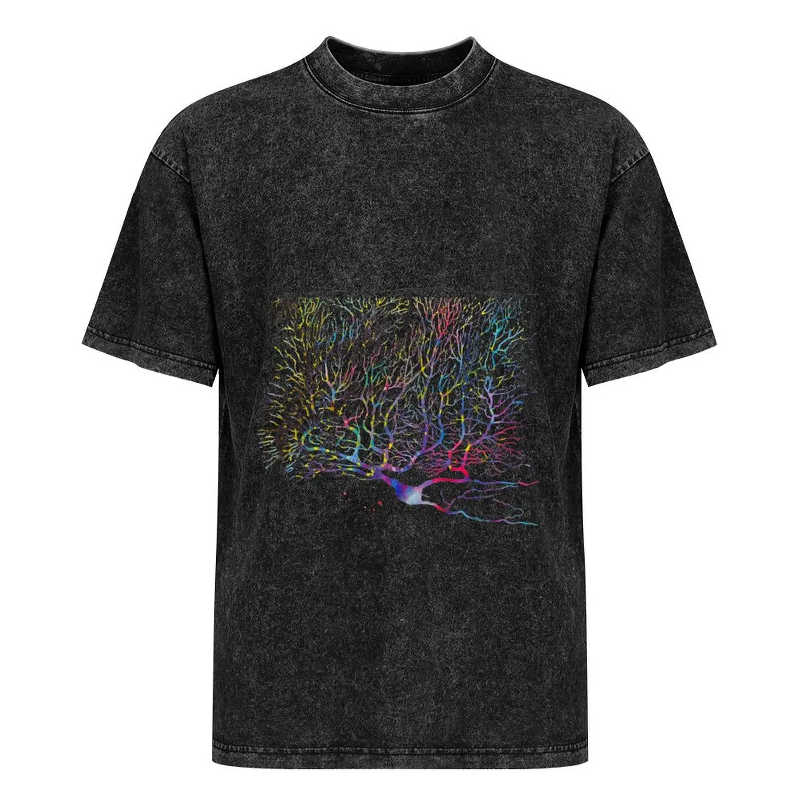 Футболка Purkinje Neuron на заказ эстетичная одежда простые белые футболки для мужчин