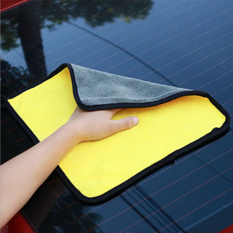 car cleaning microfib towel microfiber cloth for car wash accessories kitchen towels detailing auto home appliance rag supplies free global shipping