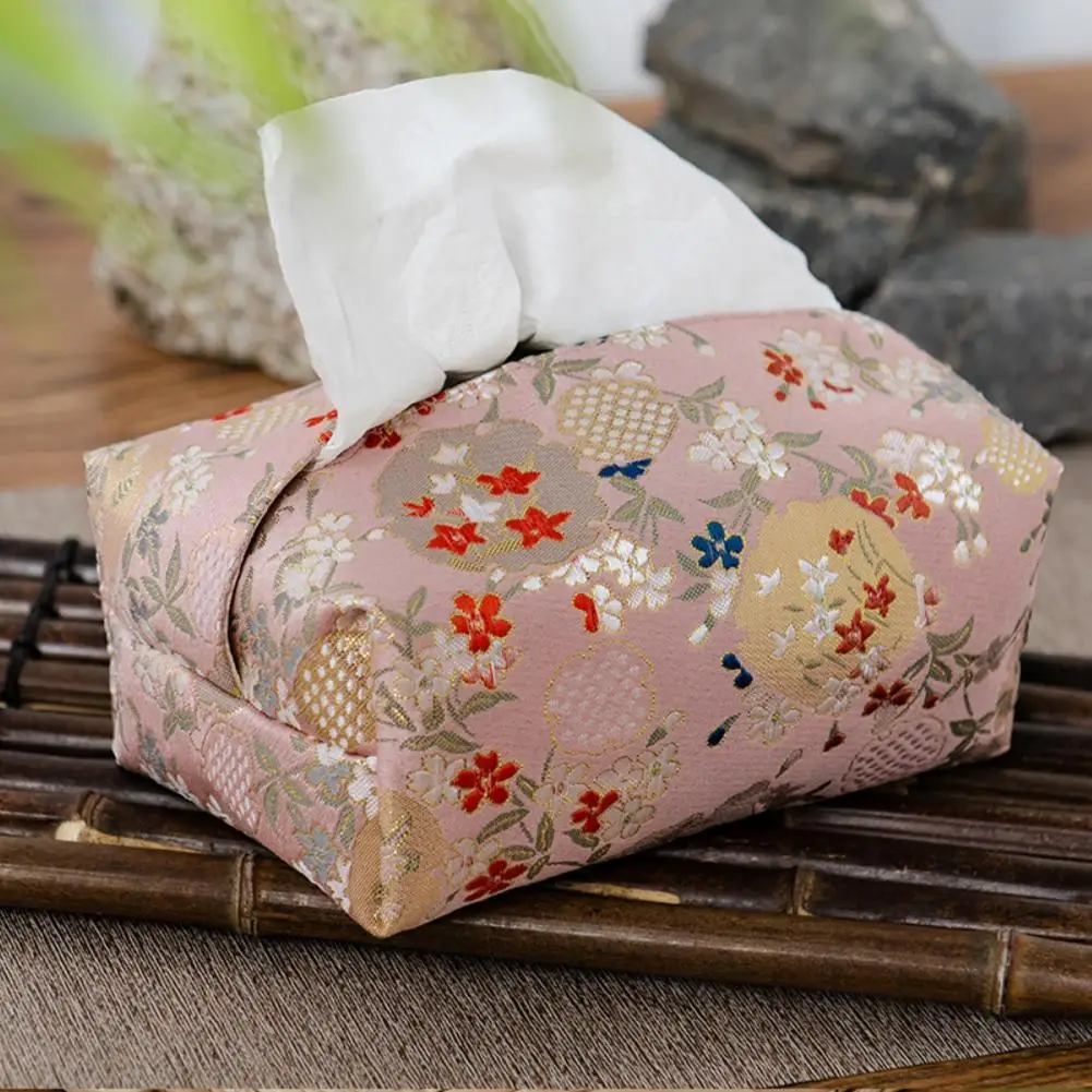 

Tissue Holder Practical Handmade Eco-friendly Tissue Case Towel Napkin Papers Bag for Bedroom Tissue Box Tissue Bag