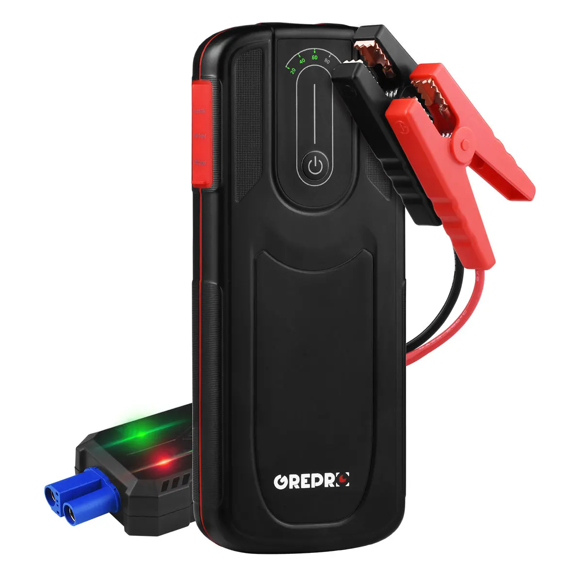 

Grepro Car Jump Starter 18000mAh Power Bank 12V Portable Battery Charger Auto Emergency Booster Starting Device Jump Start