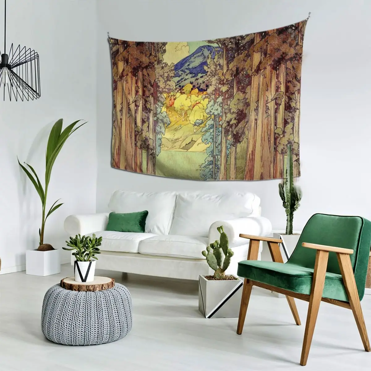 Returning to Hoyi гобелен грибной декор домашний корейский комнаты настенные гобелены