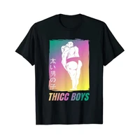 funny thicc boys squad sumo t shirt for anime fans japanese cartoon graphic tee tops short sleeve blouses aesthetic clothes