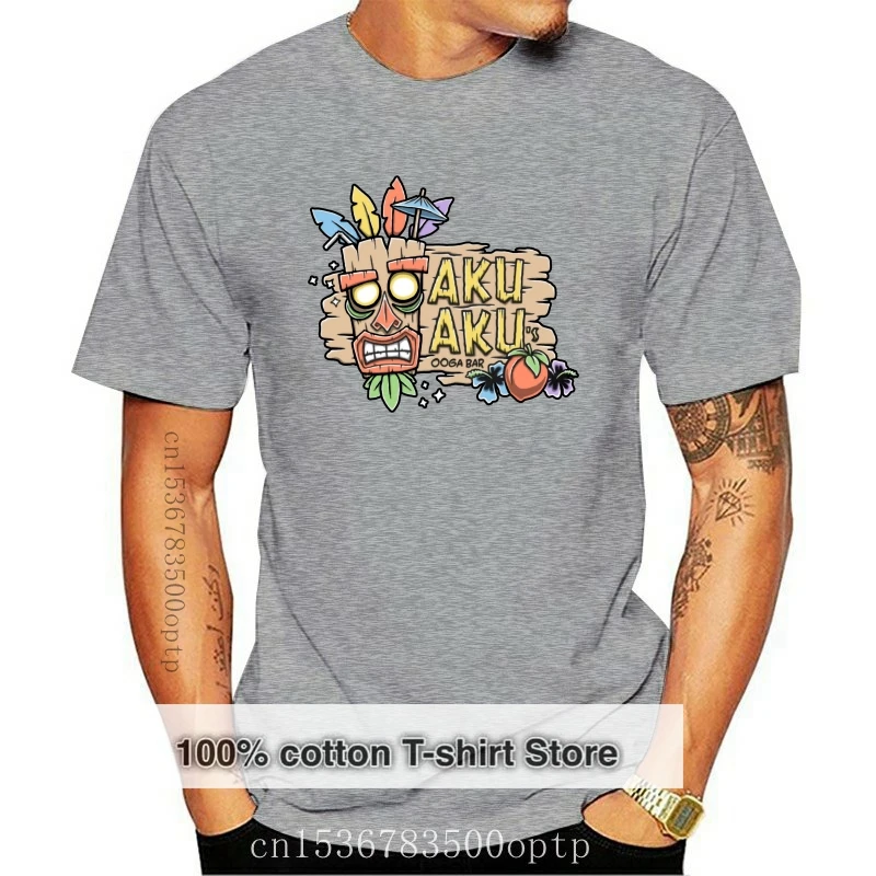 

Ooga Bar T-shirt Dont Starve T Shirt Men AkuAku Tops Cartoon Tshirt Summer Cotton Clothing Game Tees Plus Size Black