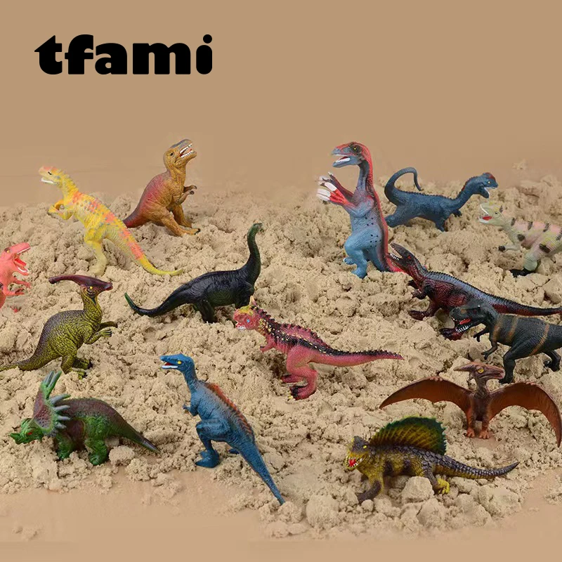 

Модели животных TFAMI, игрушки для детей, Т-Рекс, меч, дракон, птеранодон, модель динозавра, фигурка, ПВХ детские игрушки для мальчиков, подарки