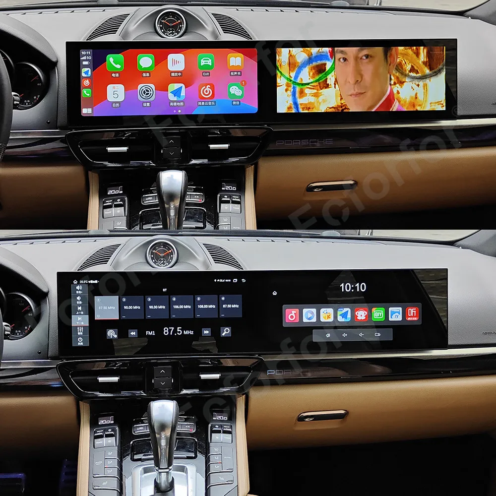 Обновленный автомобильный радиоприемник 2024 на Android 13 0 для Porsche Cayenne 2010-2016