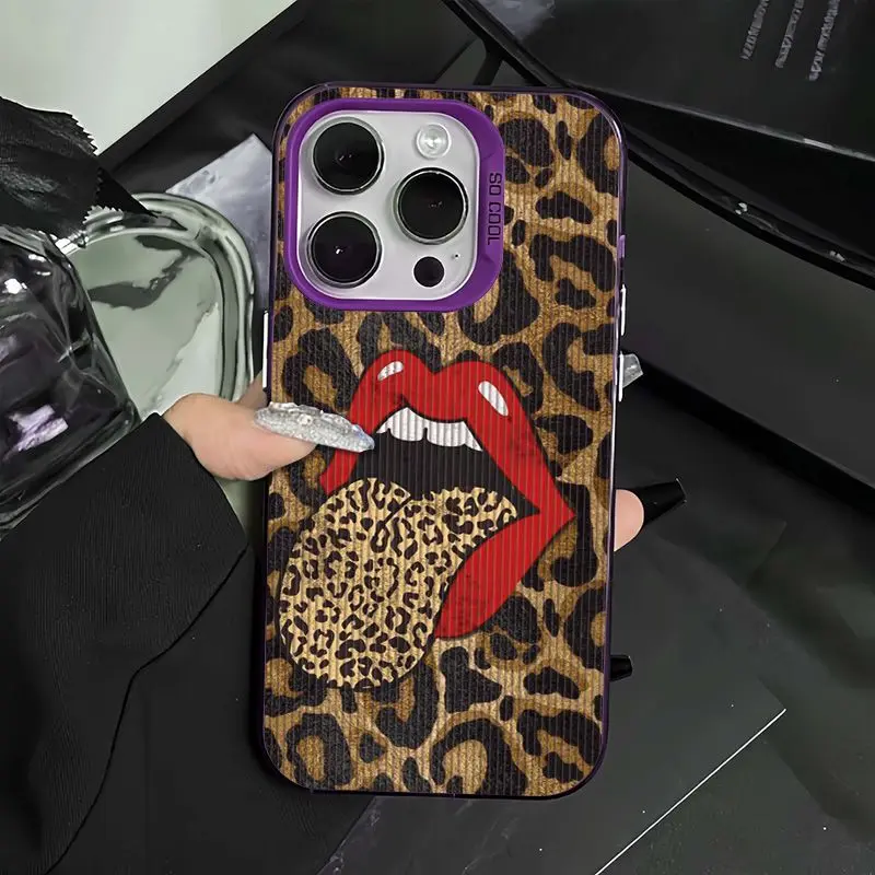 Горячая Распродажа красный Леопардовый принт для OPPO A18 A31 A37 A38 A53 A55 A57 A58 A60 A74 A76 A78 A94