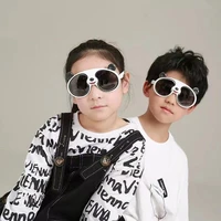 2022 new children cute cartoon uv400 sunglasses boy girl colors outdoor kids sun protection sunglasses baby sport shades glasses
