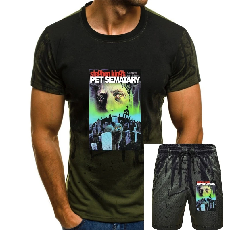 

Pet Sematary T Shirt 1989 Movie Stephen King Book Vintage