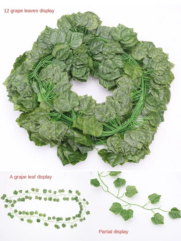 

Искусственные вьющиеся виноградные лозы из шелка