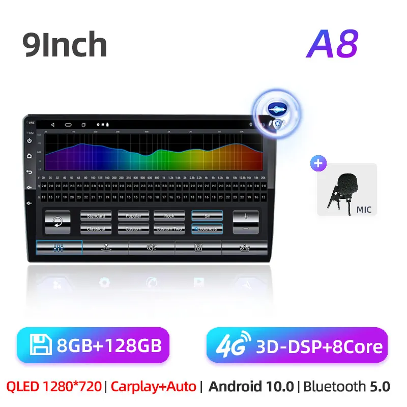 

Автомобильный мультимедийный плеер Ruancheng, DVD-плеер на android 11, для Nissan almera, qashqai, juke, Toyota, Volkswagen, Mazda, Kia, VW, Peugeot, LADA, типоразмер 2 Din