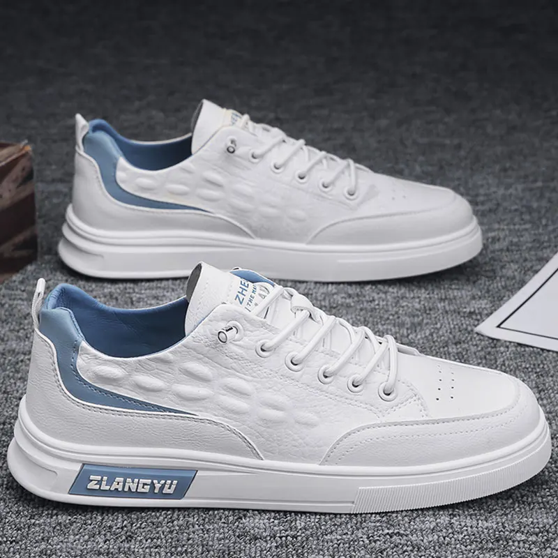 

Men Shoes Sneakers Male Tenis Luxury Shoes Mens Casual Shoes White Shoes Fashion Leather Four Seasons Kateboarding Shoes For Men