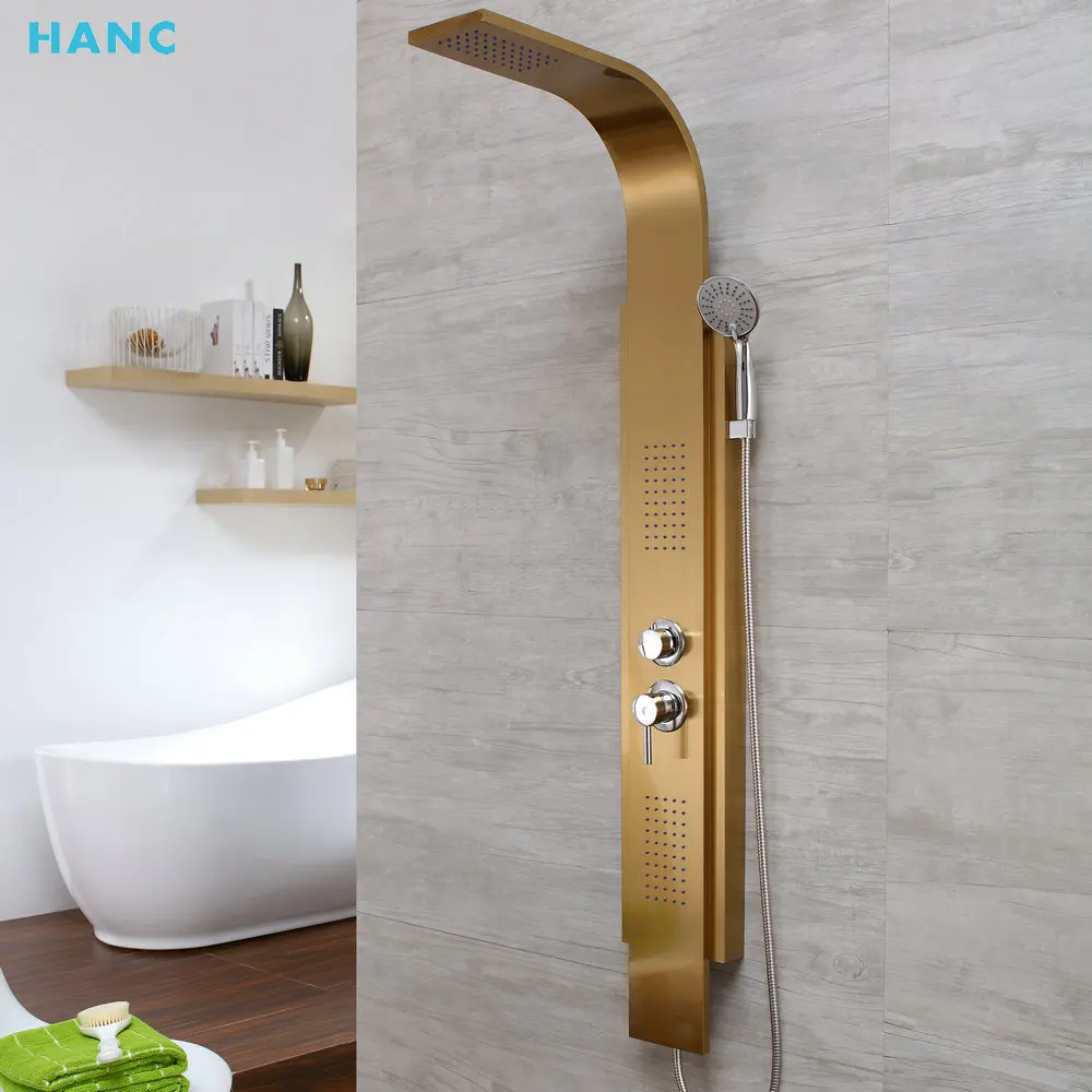 

Bathroom hotel luxury wall mounted steam shower control panel
