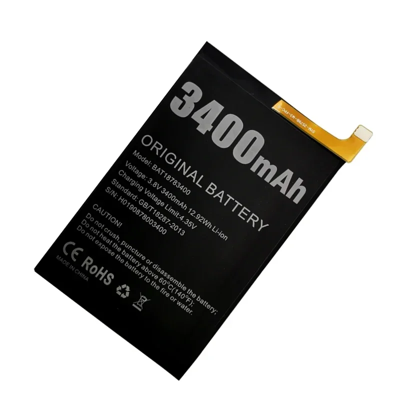 Аккумулятор Для Doogee Y8 Сменные Аккумуляторы перезаряжаемая литий-полимерная