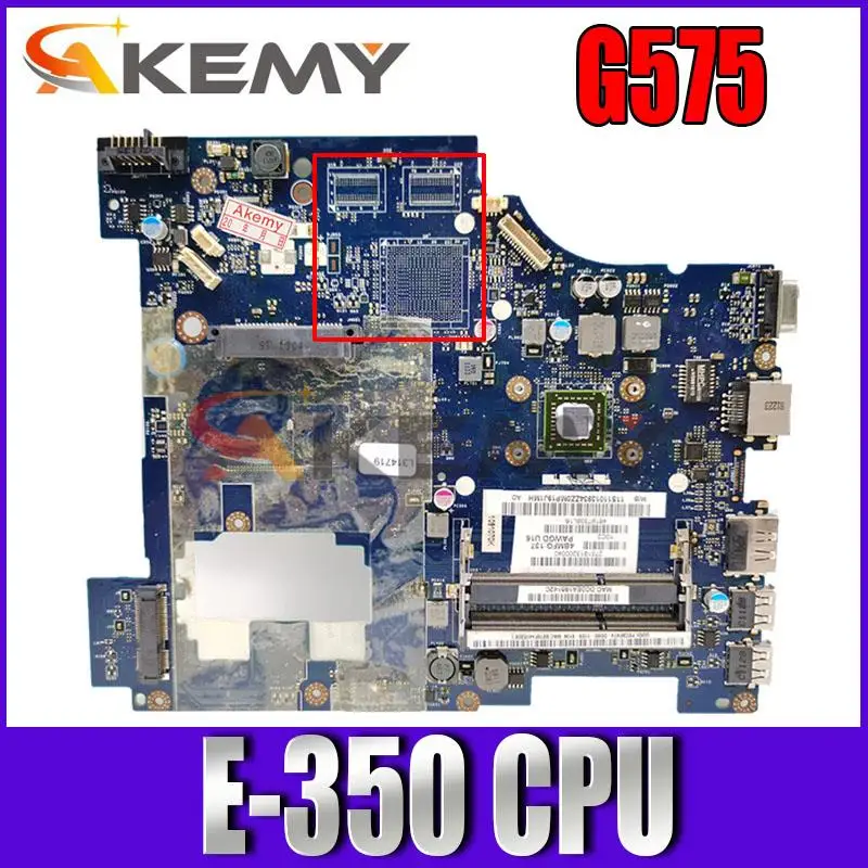 

LA-6757P for Lenovo G575 Mainboard Motherboard w/ APU E-350 CPU DDR3 works