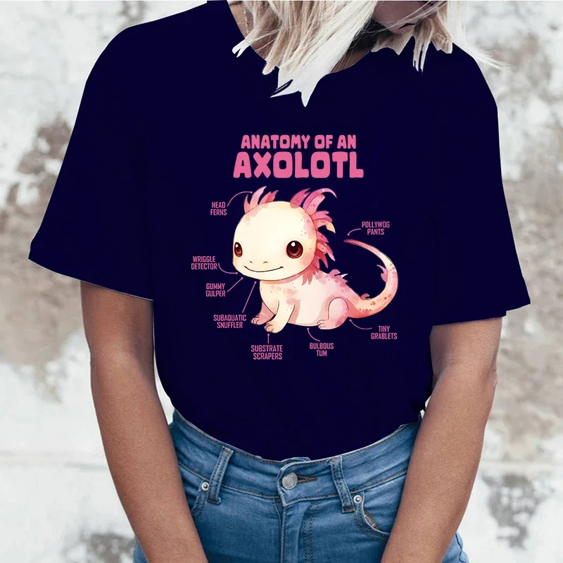 Повседневная футбольная рубашка с анатомическим принтом для женщин