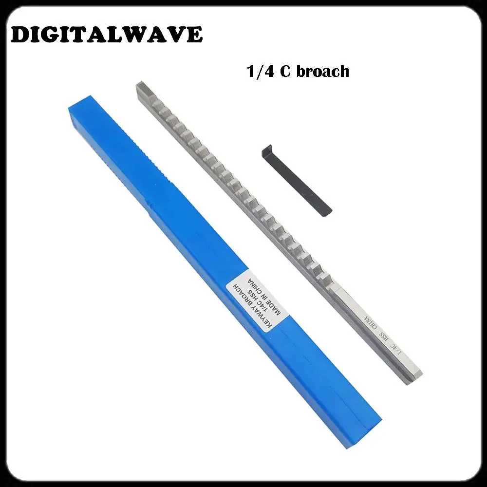 

1/4 C Keyway Broach дюйма размер HSS Broach режущий станок