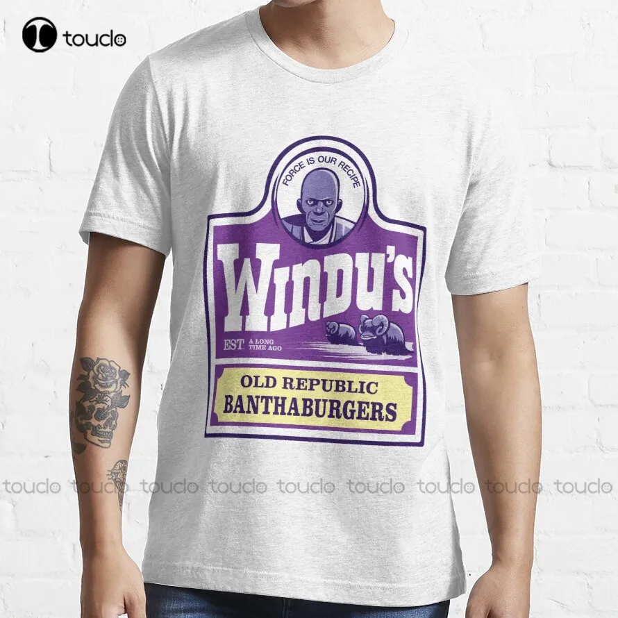 

Windu's Old Republic Banthaburgers T-Shirt orange shirt Custom aldult Teen unisex digital printing xs-5xl All seasons cotton