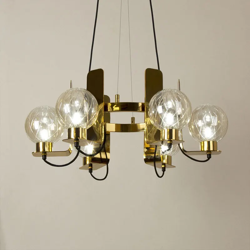 

Led Art Chandelier Children's Room Pendant Lamp Ceiling Light Decor New Luxury Glass Table Modern Minimalist Living Bedroom Home