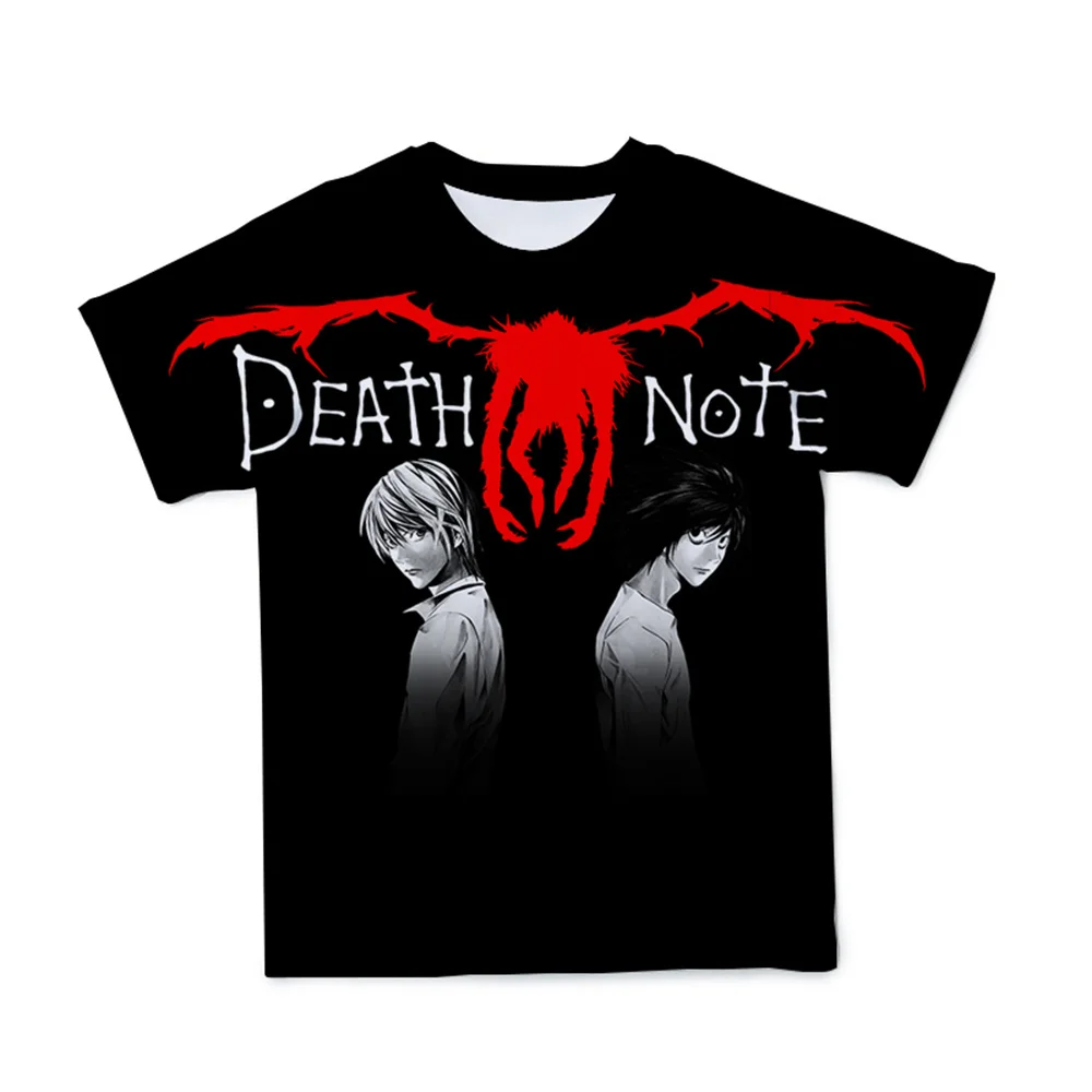

Футболка мужская с принтом из аниме «Death Note»