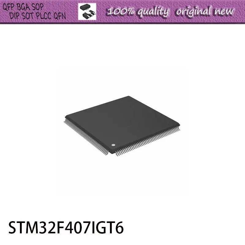

Новый STM32F407IGT6 STM32F407 IGT6 STM32F407IG LQFP-176