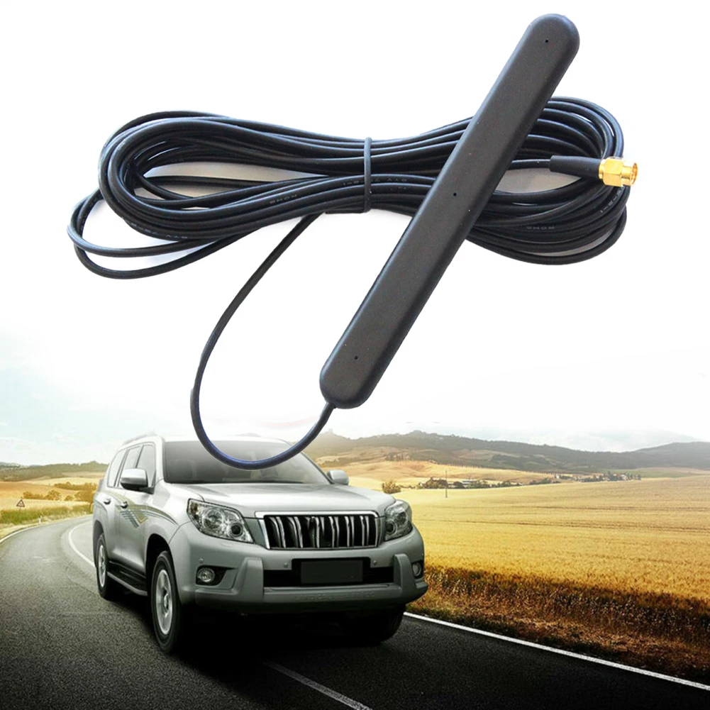 

Part Antenna FM/DAB/DAB+ Practical Radio Reliable SMA 20db Tools 1pc 5M Accessories Antenna Car Brand New Durable
