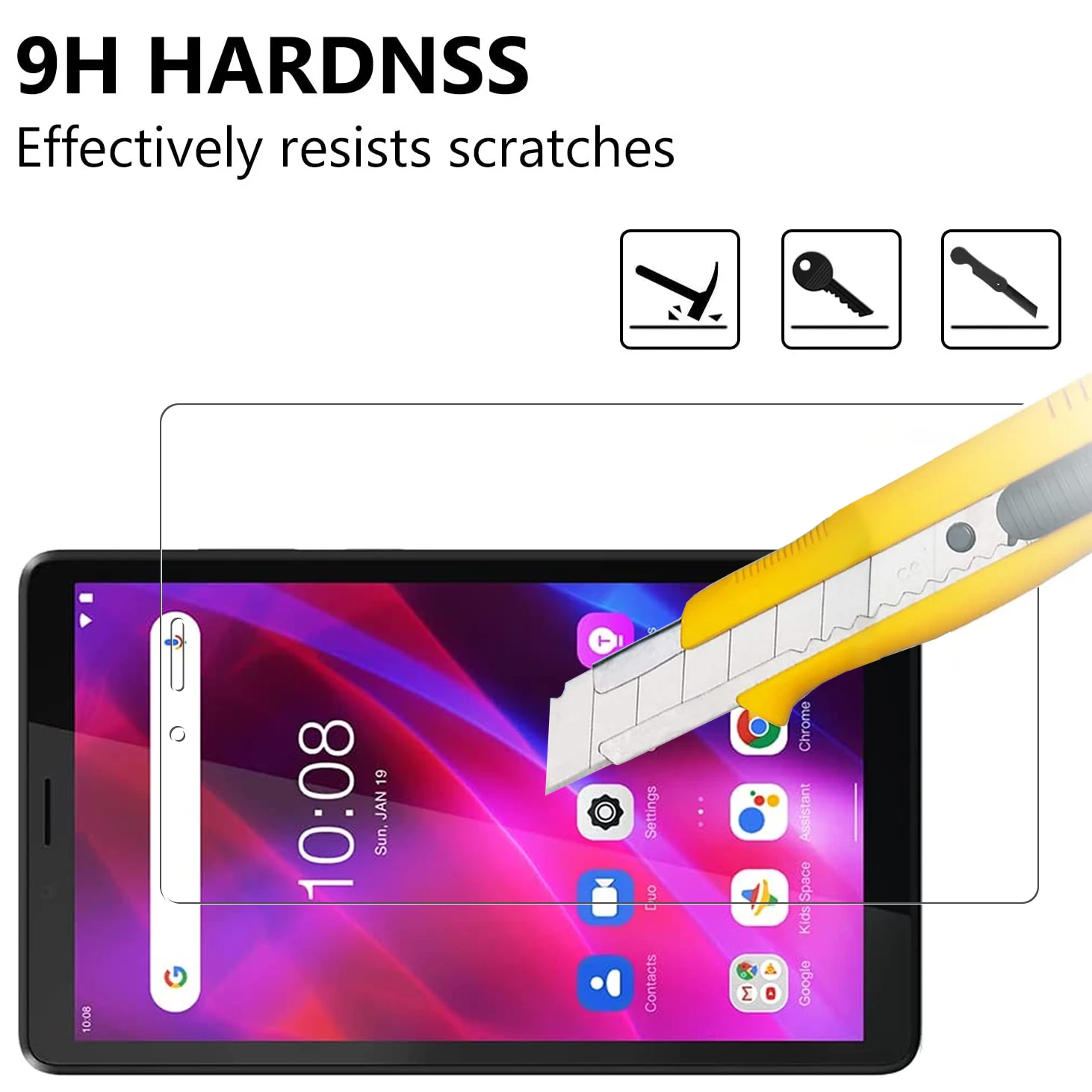 Закаленное стекло 9H для Lenovo Tab M7 3rd Gen TB-7306 TB-7306F 7-дюймовая пленка закаленное