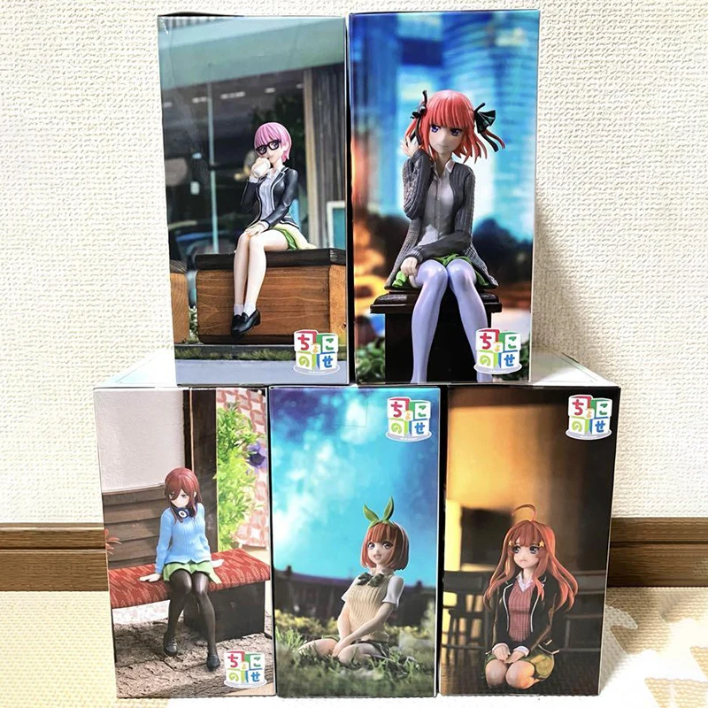 Фото В наличии оригинальные SEGA PM The Quintessential Quintuplets Nakano Ichika Nino Miku Yotsuba Itsuki ПВХ аниме фигурки игрушки №5