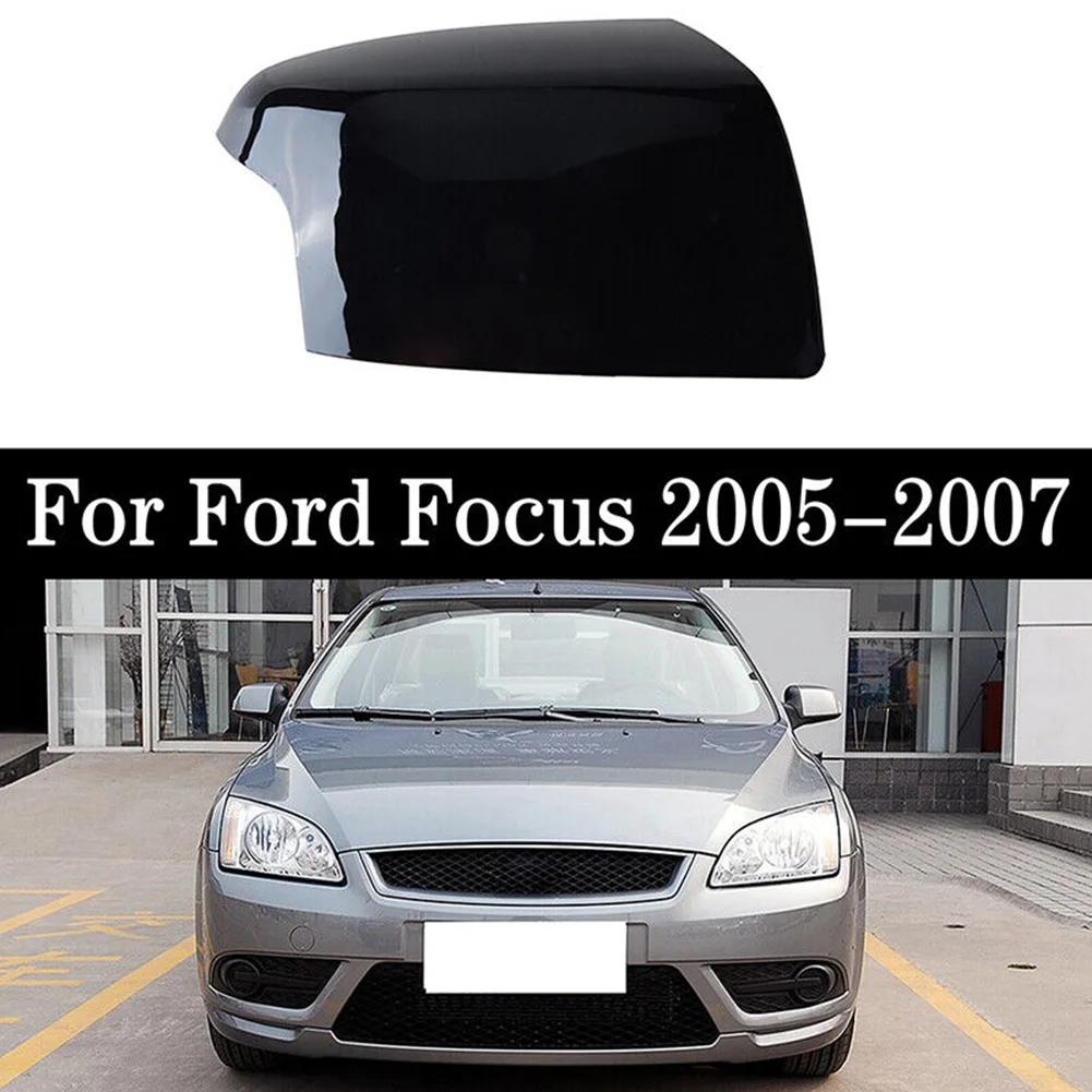 

Rear View Mirror Mirror Cover Cap FD4247423 Gloss Black 17*13.5*3CM 2005-2008 Mirror Cap Rearview Wing Right Side