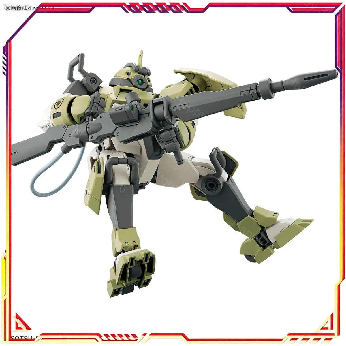 Фото В наличии: Оригинальный набор Bandai HG Gundam Mercury's Witch Series DEMI TRAINER и комплект расширительных деталей. Аниме-модель для сборки, игрушка, подарок. №3