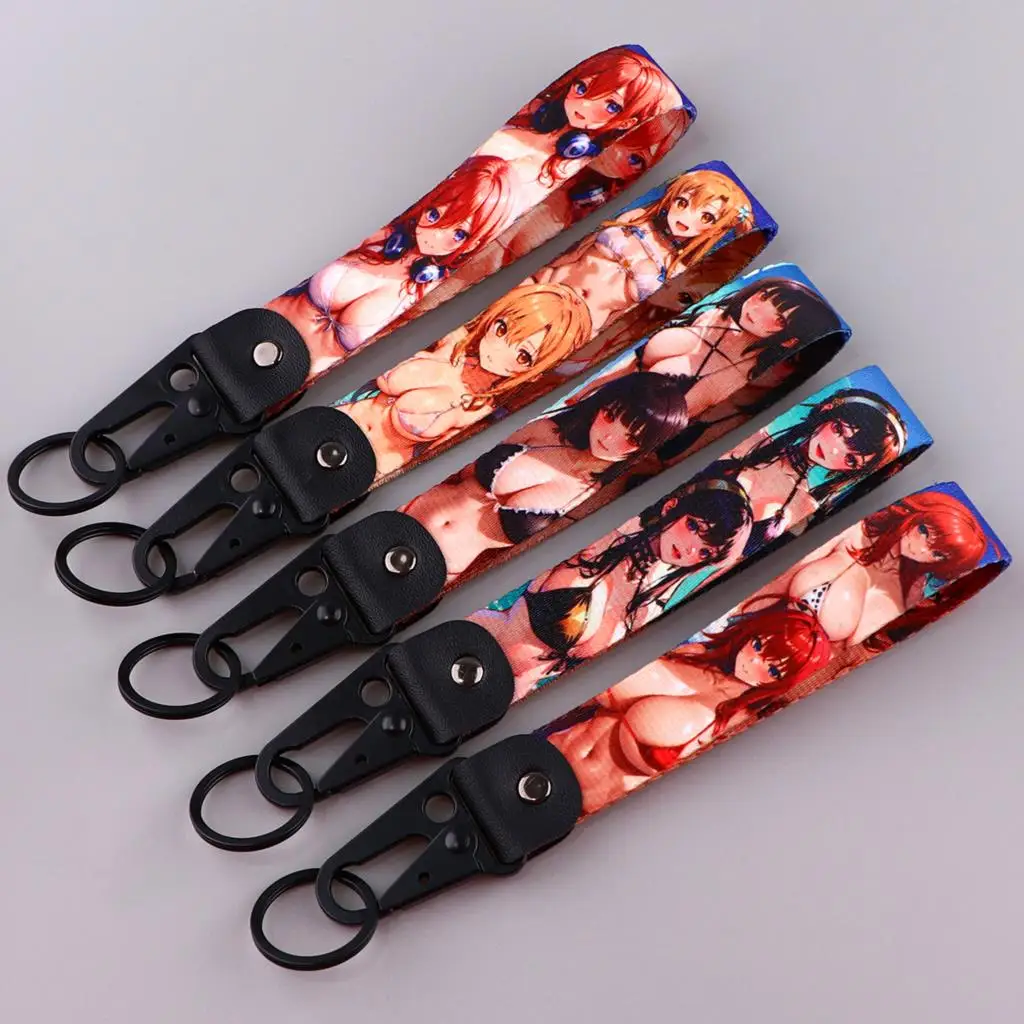 

KKZ1555 Anime Eagle Beak Keychain For Driver Key Chain For Men Women Gifts Cars Key Tag Portable Keyring Fashion Trinket
