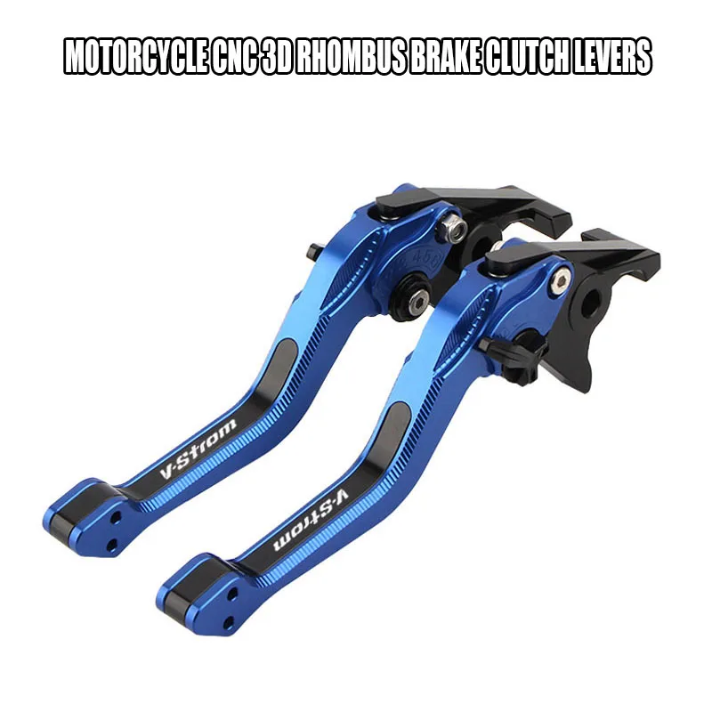 

For Suzuki v-strom 650/xt dl650 dl 650 vstrom v strom 650 2011-2022 Motorcycle CNC 3D Rhombus Brake Clutch