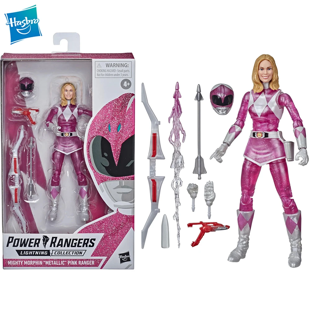 

Original Hasbro Power Rangers Lightning Collection Mighty Morphin Metallic Armor Pink Ranger Figure (Hasbro Pulse Exclusive)
