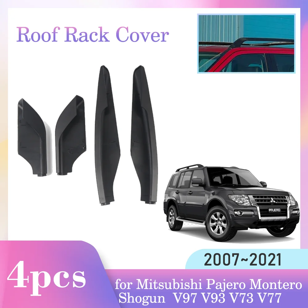 Крышка багажника на крышу для Mitsubishi Pajero Montero Shogun V97 V93 V73 V77 2007 ~ 2021 крышка бара