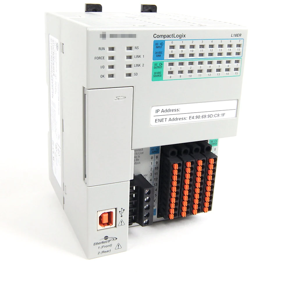 Новый 1769-L18ER-BB1B AB PLC Compact logix L18 512KB Ctlr 1769-l18er-bb1b