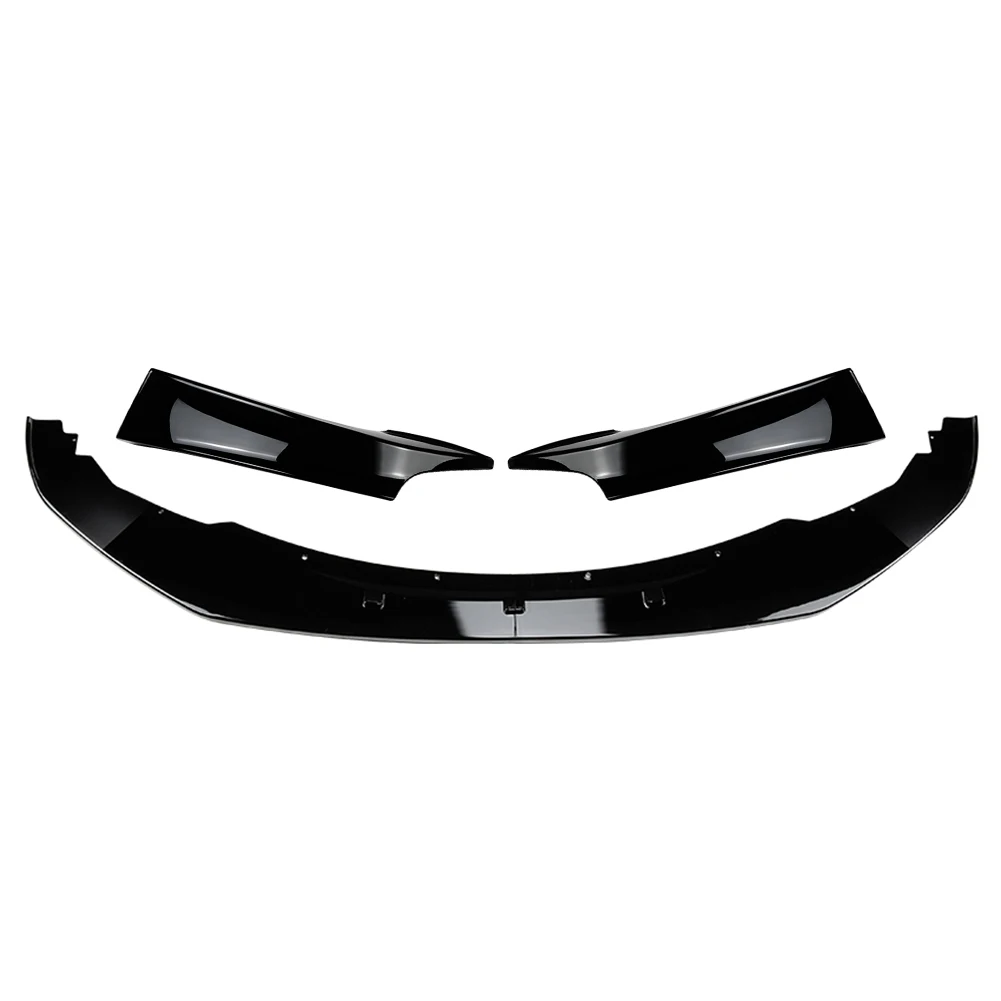 4 шт. спойлер на передний бампер автомобиля + боковой сплиттер накладка кузов