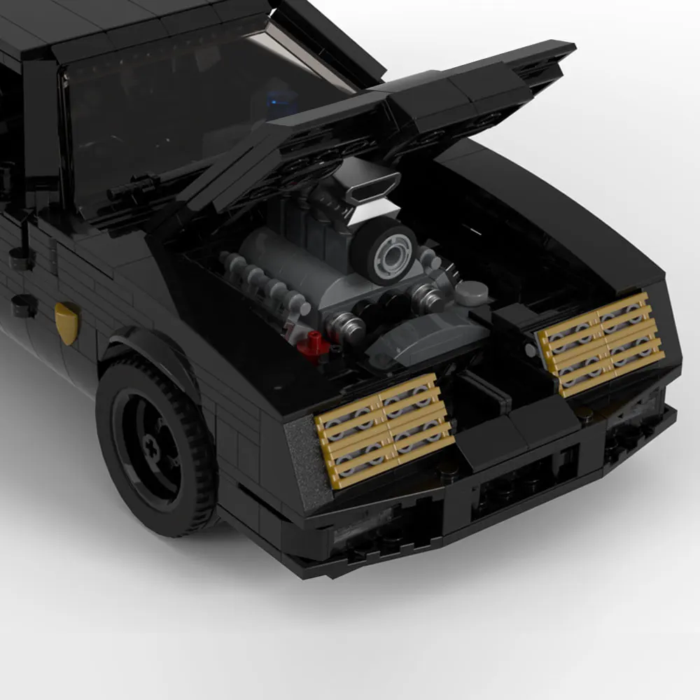 Набор строительных блоков BuildMOC Maxs V8 Interceptor супермодель автомобиля игрушки